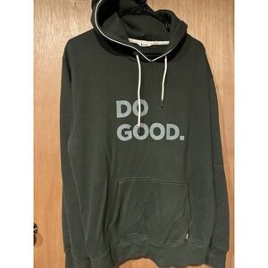 Cotopaxi Hoodie Men Size Large Green Do Good Pullover Sweatshirt